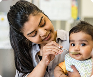 The four stages of introducing babies to complementary feeding